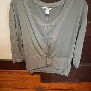 Athleta Women's Gray/blue Top